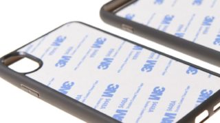 レザー貼り付け TPU iPhoneケース SPC25
